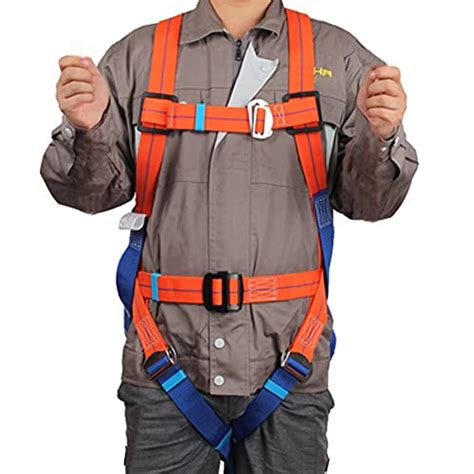 Full Body Safety Harness Tool Fall Protectionosha Ansi Compliant Astm