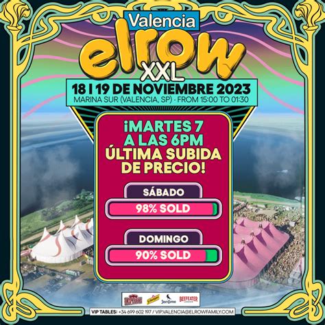 Elrow y su último show del año en España FORMATO XXL VALENCIA 17 18