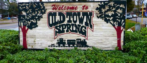 Old Town Spring | Texas | Old town spring, Spring, Spring texas