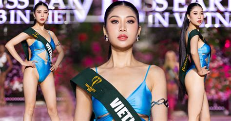 Dàn thí sinh Miss Earth sưởi ấm Đà Lạt với phần thi bikini cực nóng bỏng Tuổi Trẻ Online