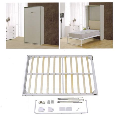 Space Saving Furniture Modern Pull Down Wall Bed Hardware Gas Springs