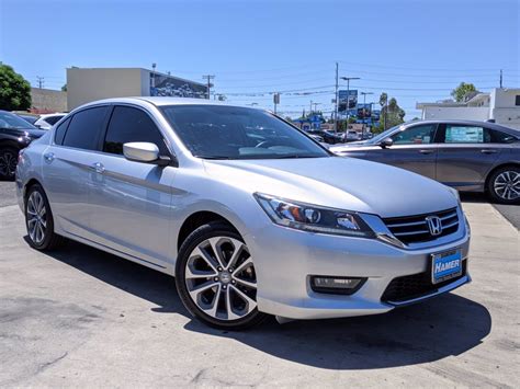 Pre Owned Honda Accord Sedan Sport Dr Car In Reseda A A