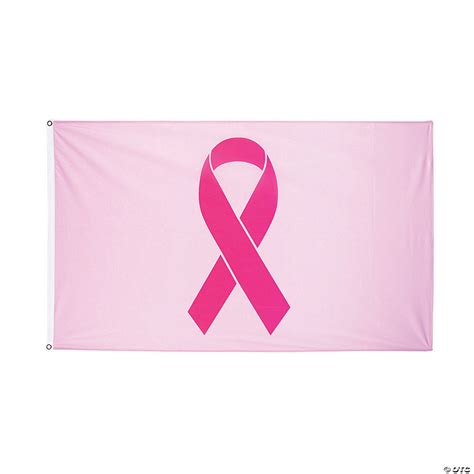 Pink Ribbon Flag 5 Ft X 3 Ft Discontinued