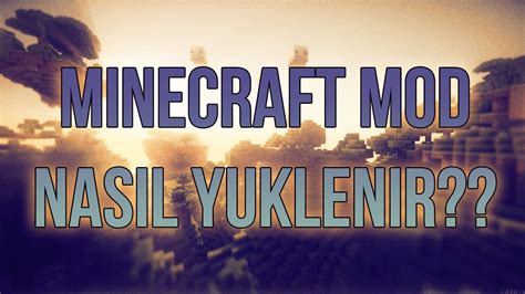 Minecraft Mod Nasıl Yapılır YouTube