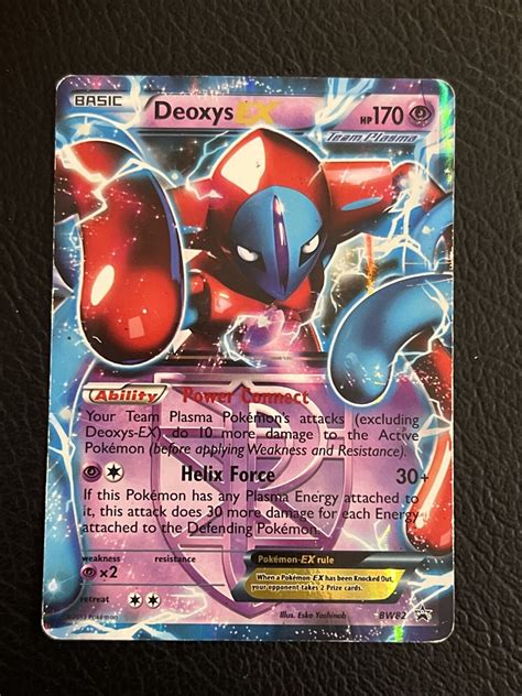 Pokemon Deoxys Ex Bw82 Black And White Black Star Promo Values Mavin