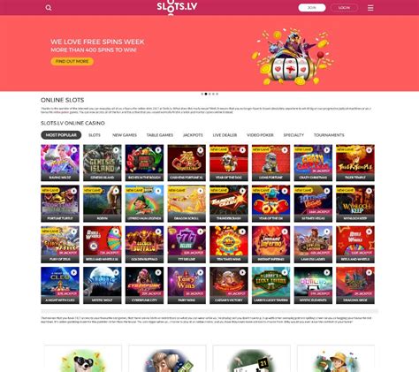 slotslv casino review bonuses games pros cons
