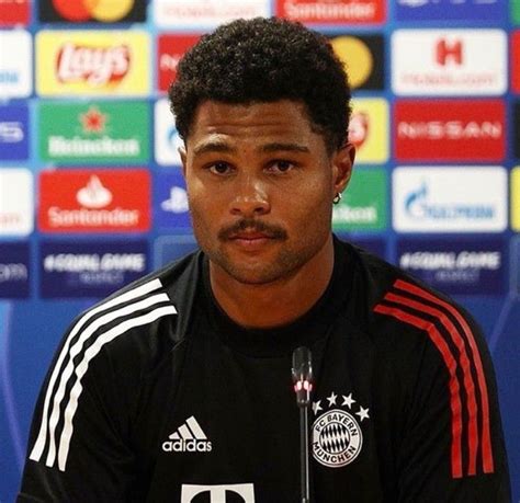 Pin By Keane On Futbol Serge Gnabry Afro Fade Haircut Cool Outfits