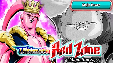 Majin Power Senza Majin Buu Int Stage Red Zone Buu Saga Dokkan