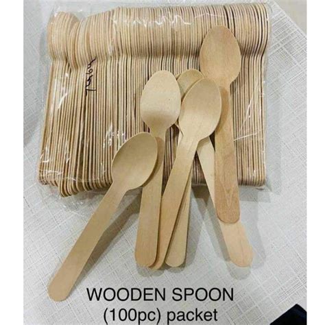 Mm Disposable Wooden Spoon At Rs Packet Birchwood Spoon In