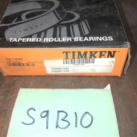 Timken Set Tapered Roller Bearing Cone And Cup Assembly Ebay