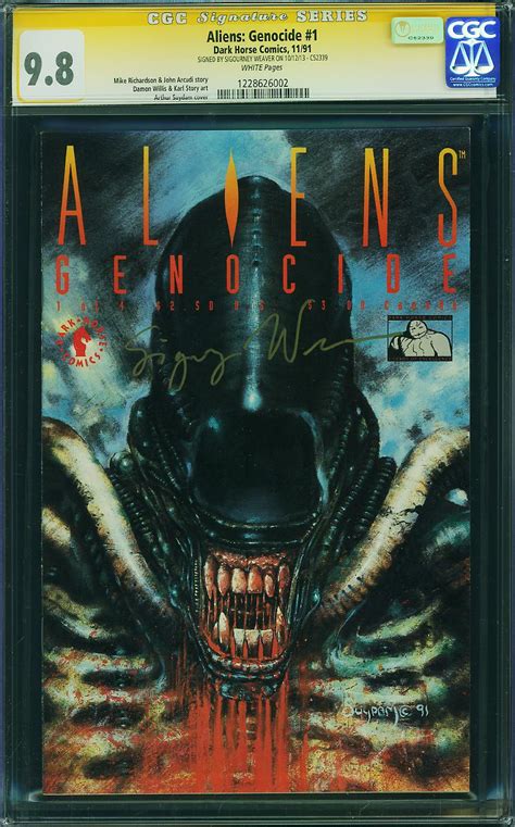 Aliens Genocide Comic Book Sale Cgc Nm Mt