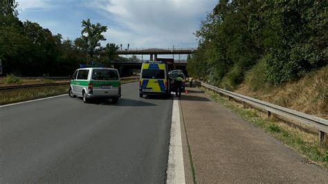 Schwerer Unfall auf A73 bei Nürnberg am Freitag 14 Juli