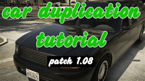 Gta Online How To Duplicate Give Car To Other Person Glitch Patch