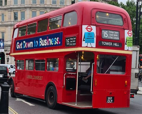 Rm Clt London Transport Aec Routemaster Tower Hi Flickr