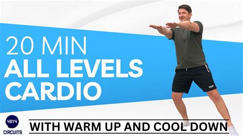 Over 50s 20 Minute All Levels Full Body Hiit Cardio Workout For Men And