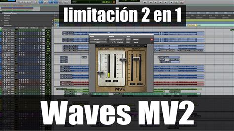 Cómo utilizar el compresor limitador Waves MV2 ProduceAudio net