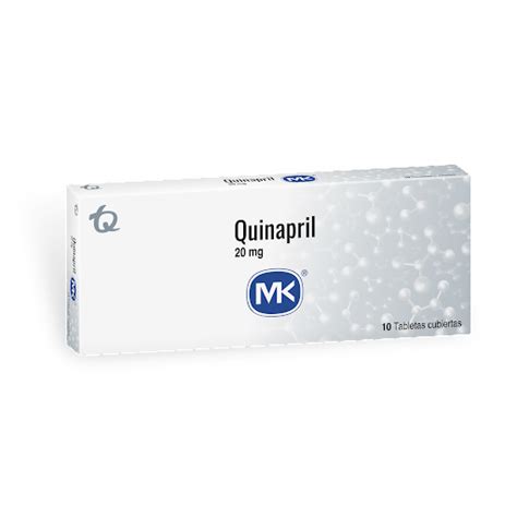 Quinapril MK 20 Mg Caja X 10 Tabletas