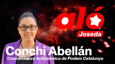 Conchi Abellán Podem Catalunya está tarde a las 19H en Directo en