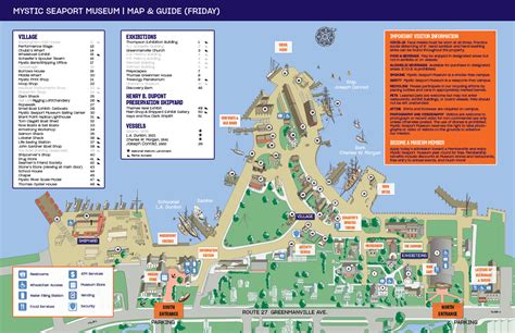 Mystic Seaport Museum Map - Mystic Seaport Museum