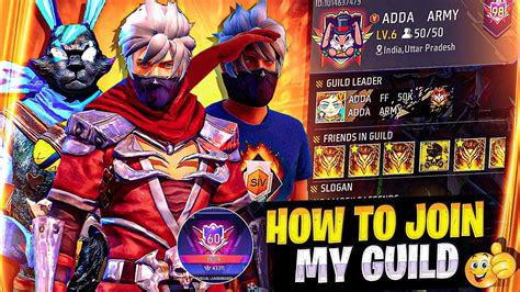 How To Join My Guild Free Fire Guild Join Ff Guild Join Today Free