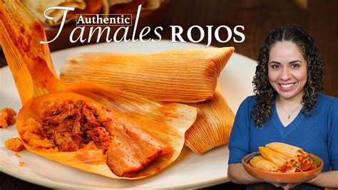 Tamales Mexicanos Rojos