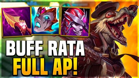 BUFF A RATA FULL AP VUELVE AL META Y MAS FUERTE League Of Legends