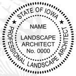 Landscape Architect Stamp Regular Rubber Stamp Of Seal Acorn Sales