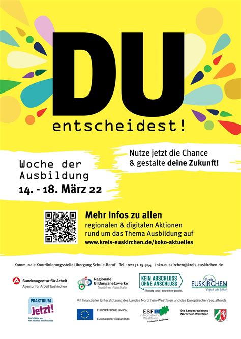 Woche Der Ausbildung Im Kreis Euskirchen Informieren Orientieren Und