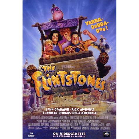 The Flintstones - movie POSTER (Style B) (27" x 40") (1994) - Walmart ...