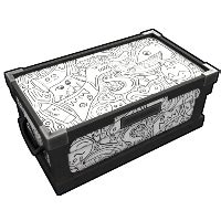 Doodle Large Wooden Box - Rust - ItemAnalyst