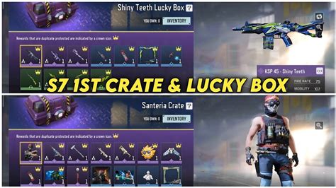 Before You Can Buy Shiny Teeth Lucky Box Santeria Crate Codm S Leaks