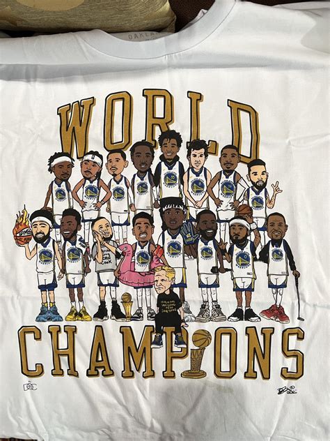 The championship shirt finally came in!! : r/warriors