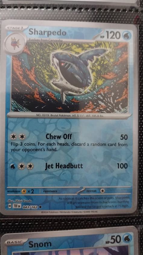 Sharpedo Reverse Holo Prices Pokemon Temporal Forces Pokemon