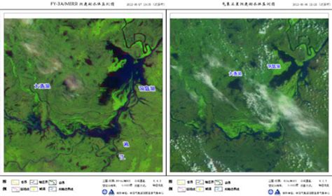 卫星监测显示洞庭湖水体范围明显大于近年同期图新浪湖南新浪网