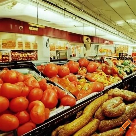 Inside view of a supermarket in Volgograd, Russia on Craiyon