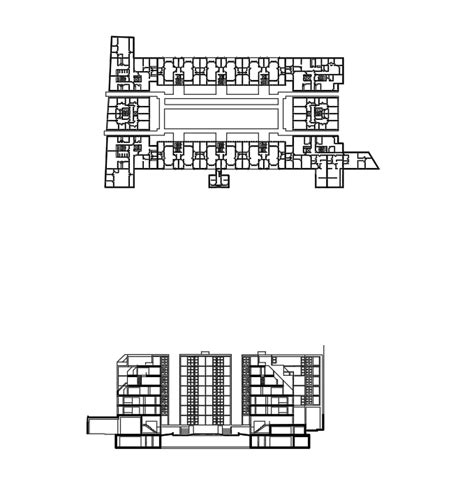 Rue De Meaux Drawings Renzo Piano Designs Cad