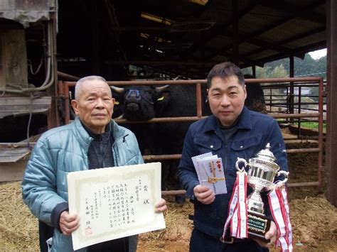 第19回枝肉研究会 グランドチャンピオン（和牛）朝田真司さん Jaおおいた