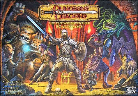 Dungeons Dragons The Fantasy Adventure Board Game Board Game