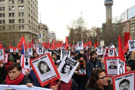 Chile Comenzó la gran marcha por los Derechos Humanos a 50 años del