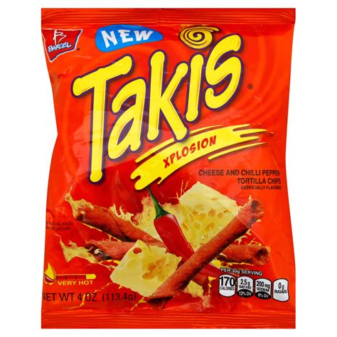 Barcel Takis Xplosion Tortilla Chips - Shop Chips at H-E-B