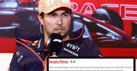 Checo P Rez Reprobado Por Prensa Internacional Tras Gp De Gran Breta A