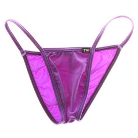 String Bikini Panties With Flat Front Men S Underwear Colors