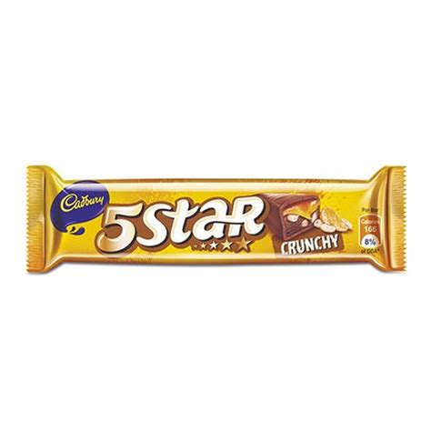 Buy Cadbury 5 Star Crunchy Chocolate Bar 35 Gm Online at the Best Price ...