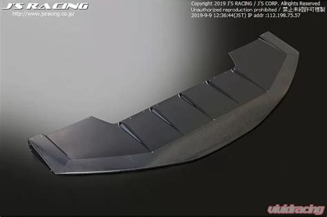 Js Racing Type S Front Bumper Carbon Under Panel Honda Civic FD2 2006