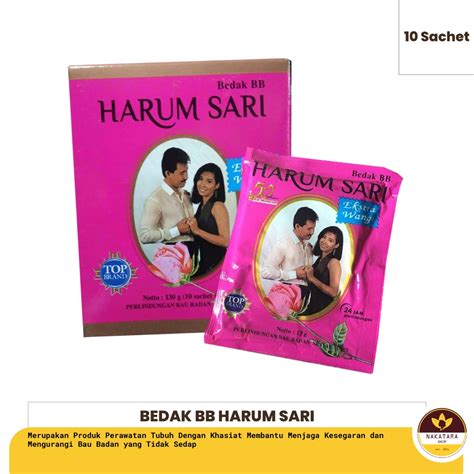 Jual Bedak Bb Harum Sari Isi 10 Sachet Shopee Indonesia