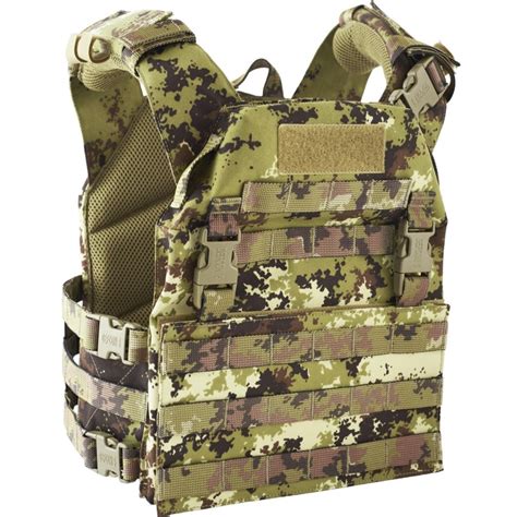 Defcon 5 Combat Tactical Vest Carrier Body Armor Thunder Italian Camo D5 Bav19 Vi