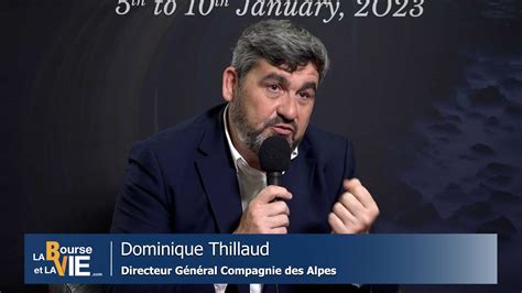 Dominique Thillaud Directeur Général Compagnie des Alpes Le free