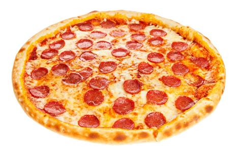 Delicious Classic Italian Pizza Pepperoni With Sausages And Cheese