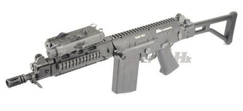 Asp Sa58 Osw Airsoft Aeg Rifle With Foldable Stock Black Airsoft