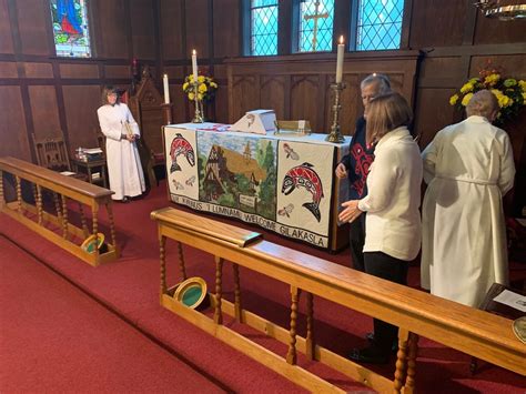 Altar Frontal Blessing The Anglican Parish Of St Mark